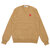 PLAY COMME des GARCONS x Invader V Neck Sweater CAMEL画像