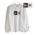 NEW ERA L/S BOX LOGO TEE WHITE 13334226画像