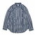 BURGUS PLUS L/S Stripe Poplin Shirt BP22501画像