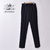 ANATOMICA TRIM STEM PANTS WOOL SERGE NAVY画像