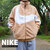 NIKE VM SWOOSH FULL ZIP JACKET HEMP/WHITE BQ6546-200画像