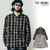 CRIMIE GRUNGE CHECK LONG SLEEVE SHIRT CR1-02B5-SL07画像