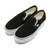 VANS CLASSIC SLIP-ON STACKFORM CANVAS BLACK/TRUE WHITE VN0A7Q5RBMX画像