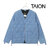 TAION MILITARY W-ZIP V NECK DOWN JKT TAION-101ZML-1画像