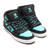 DC SHOES PURE HIGH-TOP WC SE SN BLACK/BLUE ATOLL DM226015-B12画像