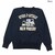 STUDIO D'ARTISAN SET-IN CREW NECK SWEAT SHIRT PRINT - DENIM WORKSHOP - 8083A画像