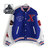 X-LARGE OG LOGO VARSITY JACKET BLUE 101224021007画像