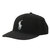 POLO RALPH LAUREN Twill High-Crown Ball Cap BLACK画像