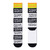 Happy Socks Happy Stripe Crew WHITE画像