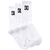 DC SHOES SPP DC CREW SOCKS 3PACK WHITE DSO231239-WBB0画像