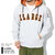X-LARGE Contrast Color Half Zip Hoodie 101223012015画像
