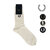 FRED PERRY EMBROIDERED SOCKS F19995画像