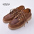 YUKETEN ANGLER MOC WITH LUG SOLE BROWN画像