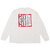 WASTED YOUTH &times; Budweiser L/S T-SHIRT WHITE画像