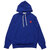 PLAY COMME des GARCONS MENS JERSEY RED HEART PULLOVER PARKA BLUE画像