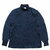 BURGUS PLUS L/S Turtle Neck Waffle Tee Indigo Dye HBP-015TNID画像