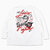 NIKE Womens OC 4 OS L/S Tee White DX7937-100画像