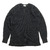 BURGUS PLUS L/S Waffle Tee Black Dye HBP-015ID画像