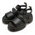 Dr.Martens Ricki 3-strap sandal Black Nappa Lux 27405001画像