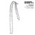 VIVIFY Rectangle Chain Necklace VFCL-004画像