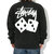 STUSSY Dice Pigment Dyed Sweat 1914883画像