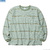 RADIALL EL CAMINO - CREW NECK T-SHIRT L/S (SAGE GREEN) RAD-23S-CUT004画像