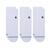 STANCE ICON QUARTER 3 PACK WHITE A356A21IQP画像