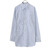 ATON SHRINK STRIPE OVERSIZED SHIRT BLAGSM1201画像