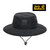 Jack Wolfskin UR ECO RAIN HAT V2 black 5024992-6000画像