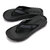 MERRELL HUT ULTRA FLIP BLACK/BLACK J005327画像