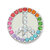 crocs Glitter Elevated Peace Sign 10011227画像