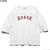 ROARK REVIVAL "MEDIEVAL LOGO" 3/4 SLEEVE TEE (WHITE) RFTJ900画像