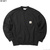 Carhartt WIP POCKET SWEAT SHIRT (BLACK GARMENT WASHED) 030903画像