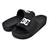DC SHOES DC SLIDE PLATFORM BLACK/BLACK/WHITE DW231013-BLW画像