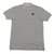 PLAY COMME des GARCONS MENS BLACK HEART POLO SHIRT GRAY画像