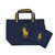 POLO RALPH LAUREN PONY Shopping Tote NAVY画像