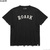 ROARK REVIVAL "MEDIEVAL LOGO" FINE TECH DRY TEE (BLACK) RTJF921画像