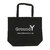 Ground Y Tote Cotton Canvas Logo Tote Bag BLACKxWHITE画像