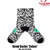 COOKMAN Crew Socks Zebra 233-31957画像