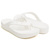 crocs CLASSIC PLATFORM FLIP WOMENS WHITE 207714-100画像