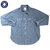 POST OVERALLS 3217 St.Louis Classic chambray shirts indigo画像
