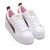 PUMA MAYZE WEDGE PREPPY WNS PUMA WHITE-CHESTNUT BROWN 389866-02画像