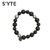 S'YTE Onyx Bead Bracelet BLACK画像