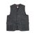 Workers Cruiser Vest, Cotton Flannel, Charcoal画像