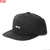 OBEY LOWERCASE 5 PANEL SNAPBACK CAP (BLACK)画像
