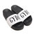 DC SHOES Ws DC SLIDE PLATFORM BLACK/WHITE/BLACK DW232101-XKWK画像