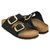 BIRKENSTOCK ARIZONA BIG BUCKLE BLACK / NUBUCK LEATHER (REGULAR WIDTH) 1023239画像