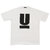 UNDERCOVER BASIC TEE U WHITE画像