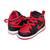 NIKE JORDAN 1 MID (TD) black/fire red-white DQ8425-060画像