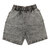 COOKMAN Chef Pants Short Snow Washed Denim Black画像